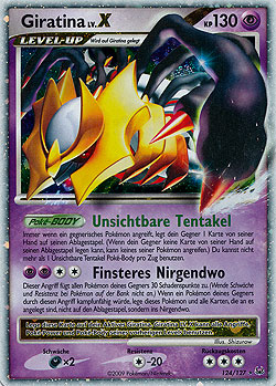 Giratina 124 — Platinum (German Pokémon TCG card)