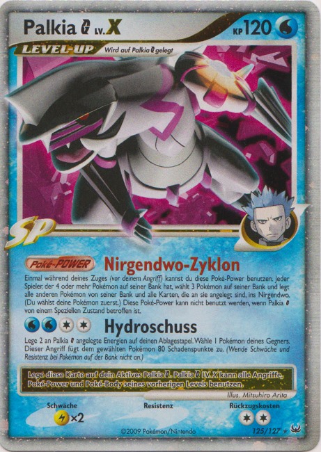 Palkia G 125 — Platinum (German Pokémon TCG card)