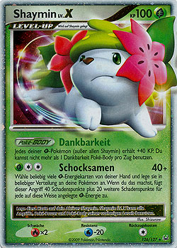 Shaymin 126 — Platinum (German Pokémon TCG card)