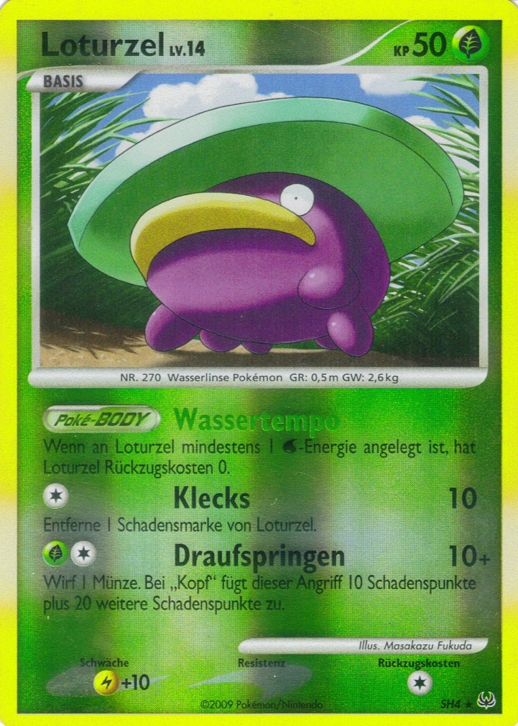 Enekoro 4 — Platinum (German Pokémon TCG card)