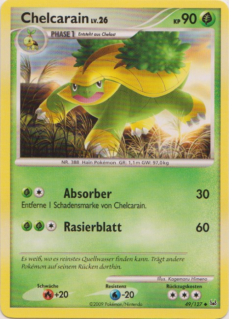 Chelcarain 49 — Platinum (German Pokémon TCG card)