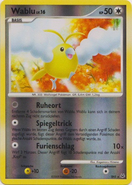 Dialga 5 — Platinum (German Pokémon TCG card)