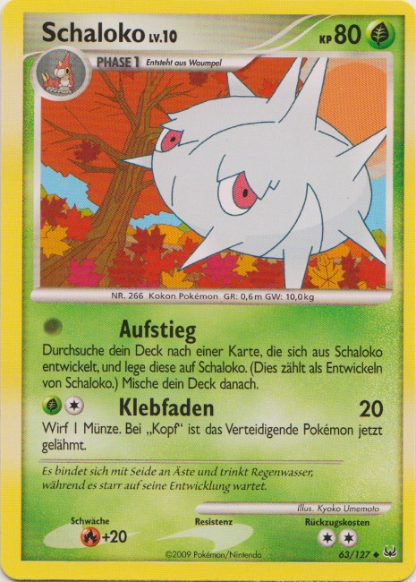 Schaloko 63 — Platinum (German Pokémon TCG card)