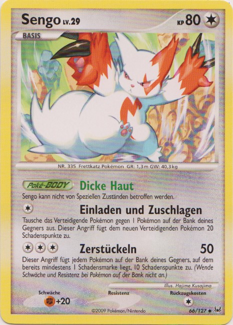 Sengo 66 — Platinum (German Pokémon TCG card)
