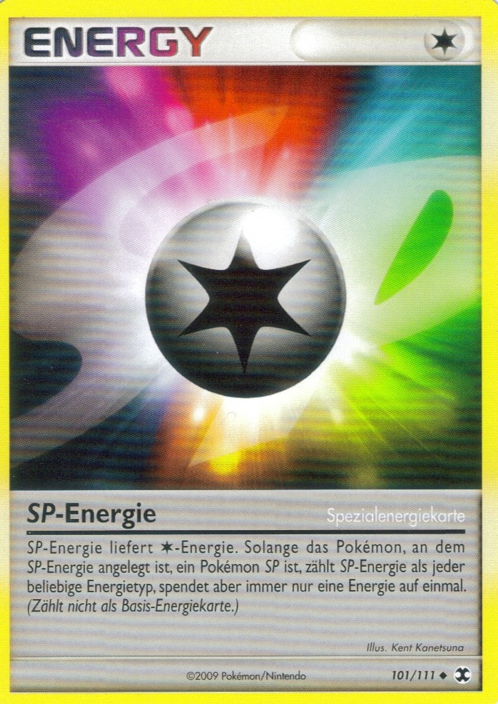 SP-Energie 101 — Rising Rivals (German Pokémon TCG card)
