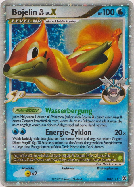 Bojelin GL 104 — Rising Rivals (German Pokémon TCG card)