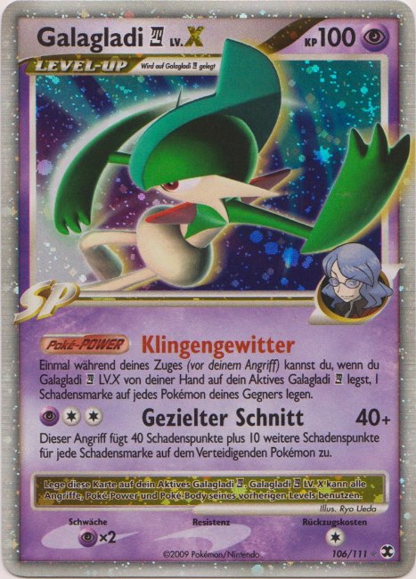 Galagladi 4 106 — Rising Rivals (German Pokémon TCG card)