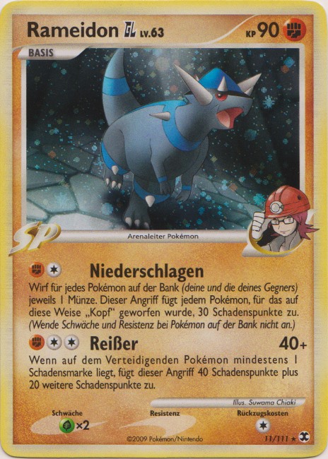 Rameidon GL 11 — Rising Rivals (German Pokémon TCG card)