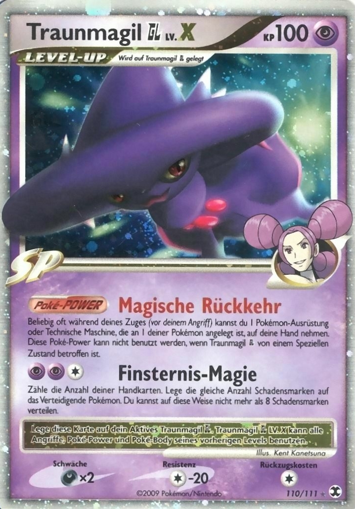 Traunmagil GL 110 — Rising Rivals (German Pokémon TCG card)