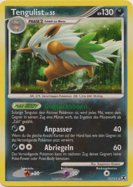 Tengulist 13 — Rising Rivals (German Pokémon TCG card)