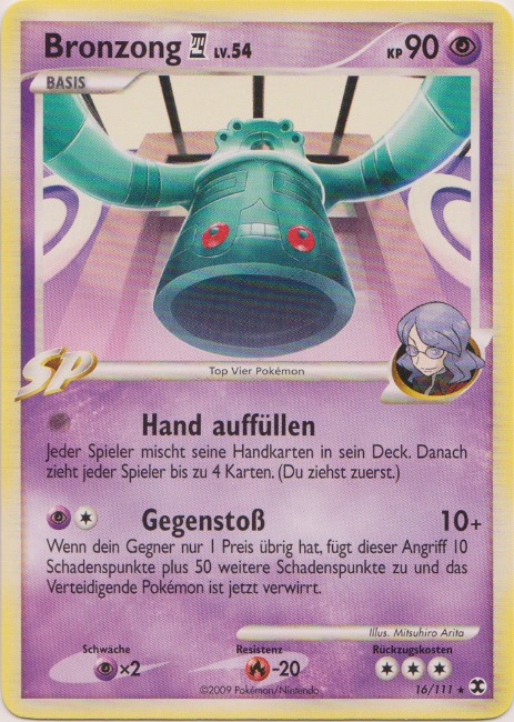 Bronzong 4 16 — Rising Rivals (German Pokémon TCG card)
