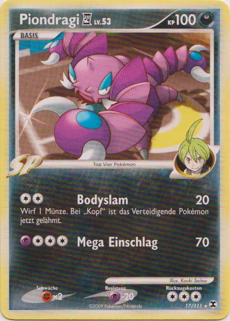 Piondragi 4 17 — Rising Rivals (German Pokémon TCG card)