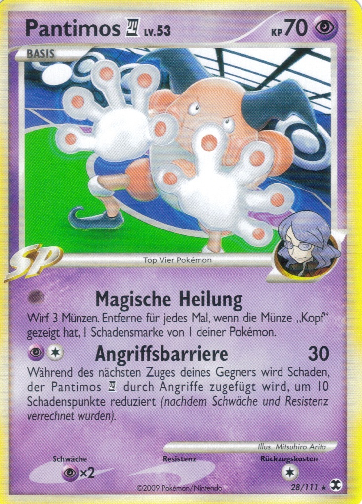 Pantimos 4 28 — Rising Rivals (German Pokémon TCG card)