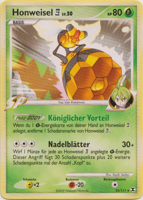 Honweisel 4 35 — Rising Rivals (German Pokémon TCG card)
