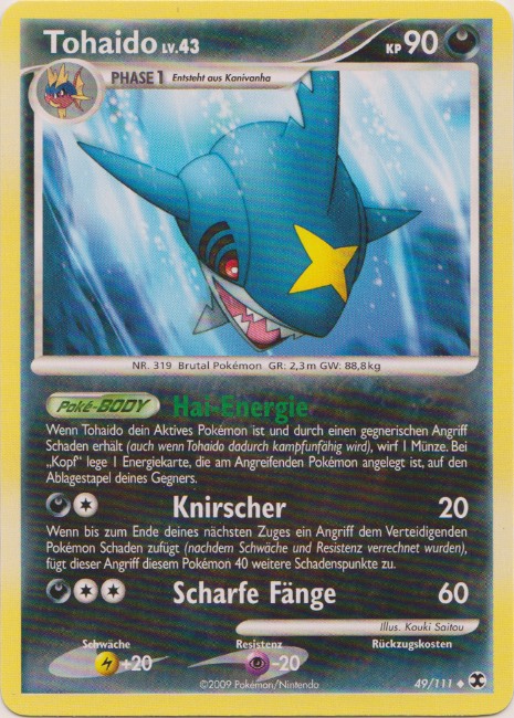 Tohaido 49 — Rising Rivals (German Pokémon TCG card)