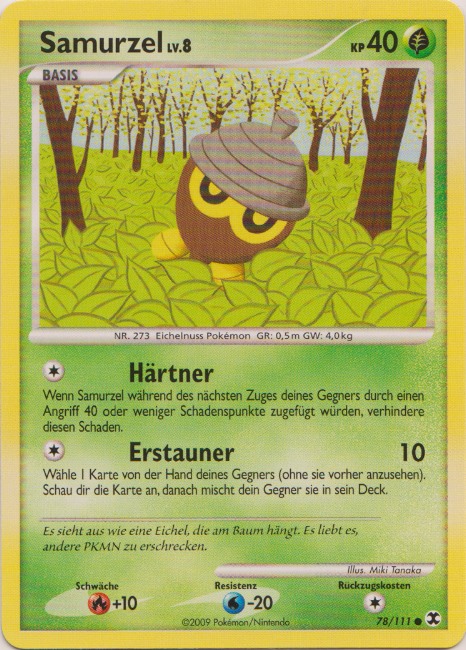 Samurzel 78 — Rising Rivals (German Pokémon TCG card)