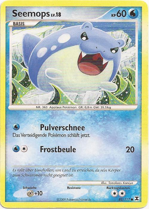 Seemops 82 — Rising Rivals (German Pokémon TCG card)