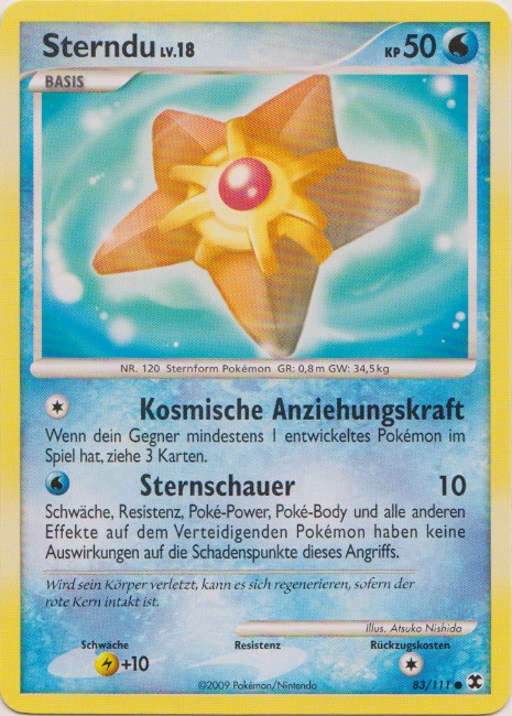 Sterndu 83 — Rising Rivals (German Pokémon TCG card)