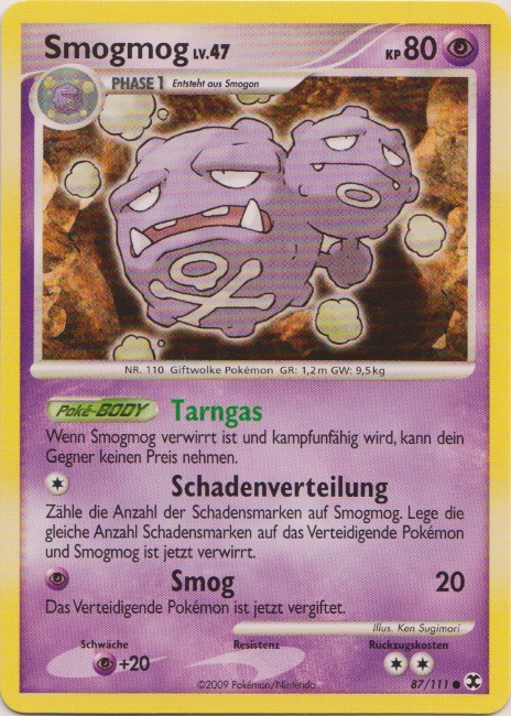 Smogmog 87 — Rising Rivals (German Pokémon TCG card)