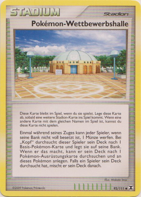 Pokémon-Wettbewerbshalle 93 — Rising Rivals (German Pokémon TCG card)