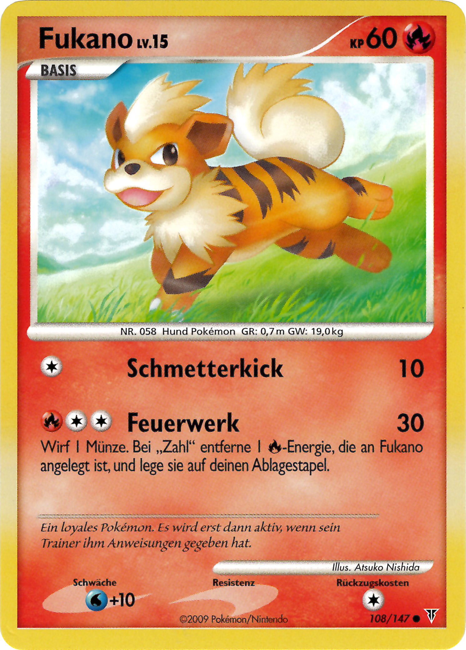 Fukano 108 — Supreme Victors (German Pokémon TCG card)