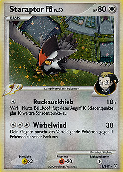 Staraptor FB 11 — Supreme Victors (German Pokémon TCG card)