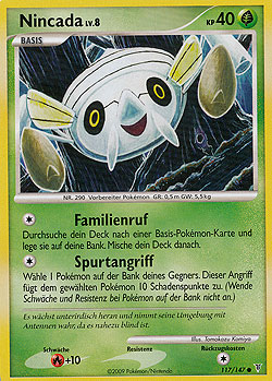 Nincada 117 — Supreme Victors (German Pokémon TCG card)