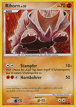Rihorn 122 — Supreme Victors (German Pokémon TCG card)