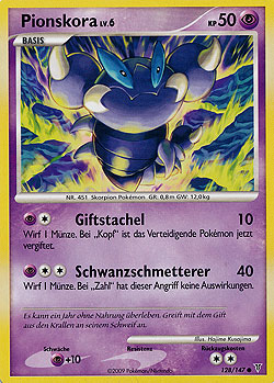 Pionskora 128 — Supreme Victors (German Pokémon TCG card)