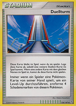 Duellturm 134 — Supreme Victors (German Pokémon TCG card)