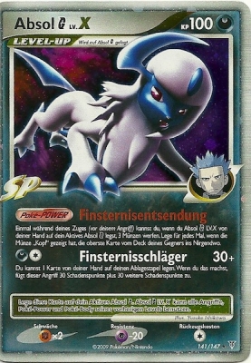 Absol G 141 — Supreme Victors (German Pokémon TCG card)