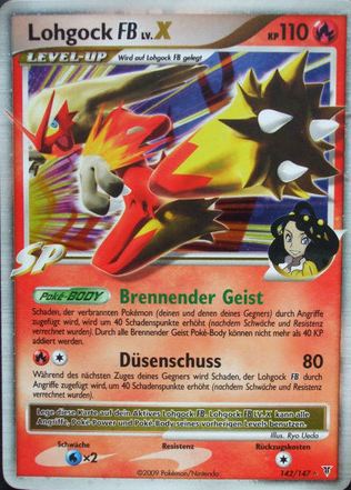 Lohgock FB 142 — Supreme Victors (German Pokémon TCG card)