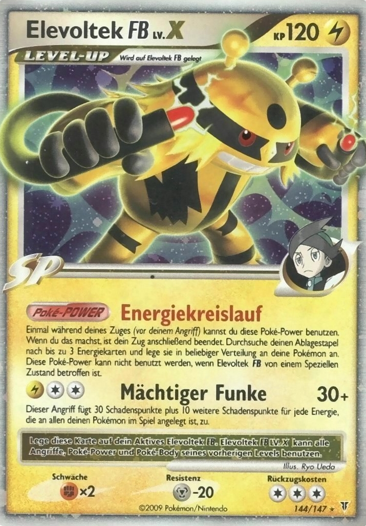 Elevoltek FB 144 — Supreme Victors (German Pokémon TCG card)
