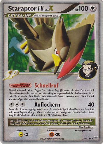 Staraptor FB 147 — Supreme Victors (German Pokémon TCG card)