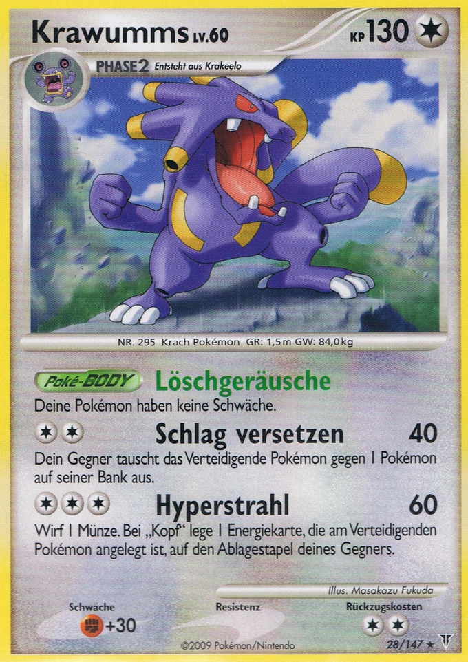 Krawumms 28 — Supreme Victors (German Pokémon TCG card)