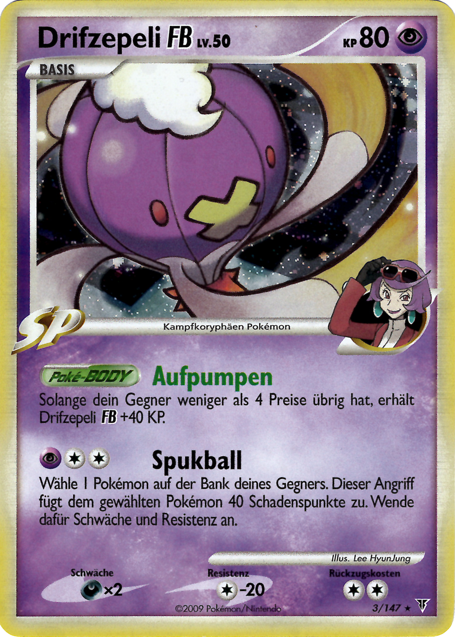 Drifzepeli FB 3 — Supreme Victors (German Pokémon TCG card)
