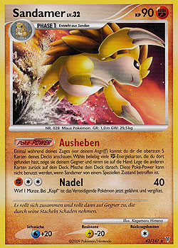 Sandamer 42 — Supreme Victors (German Pokémon TCG card)