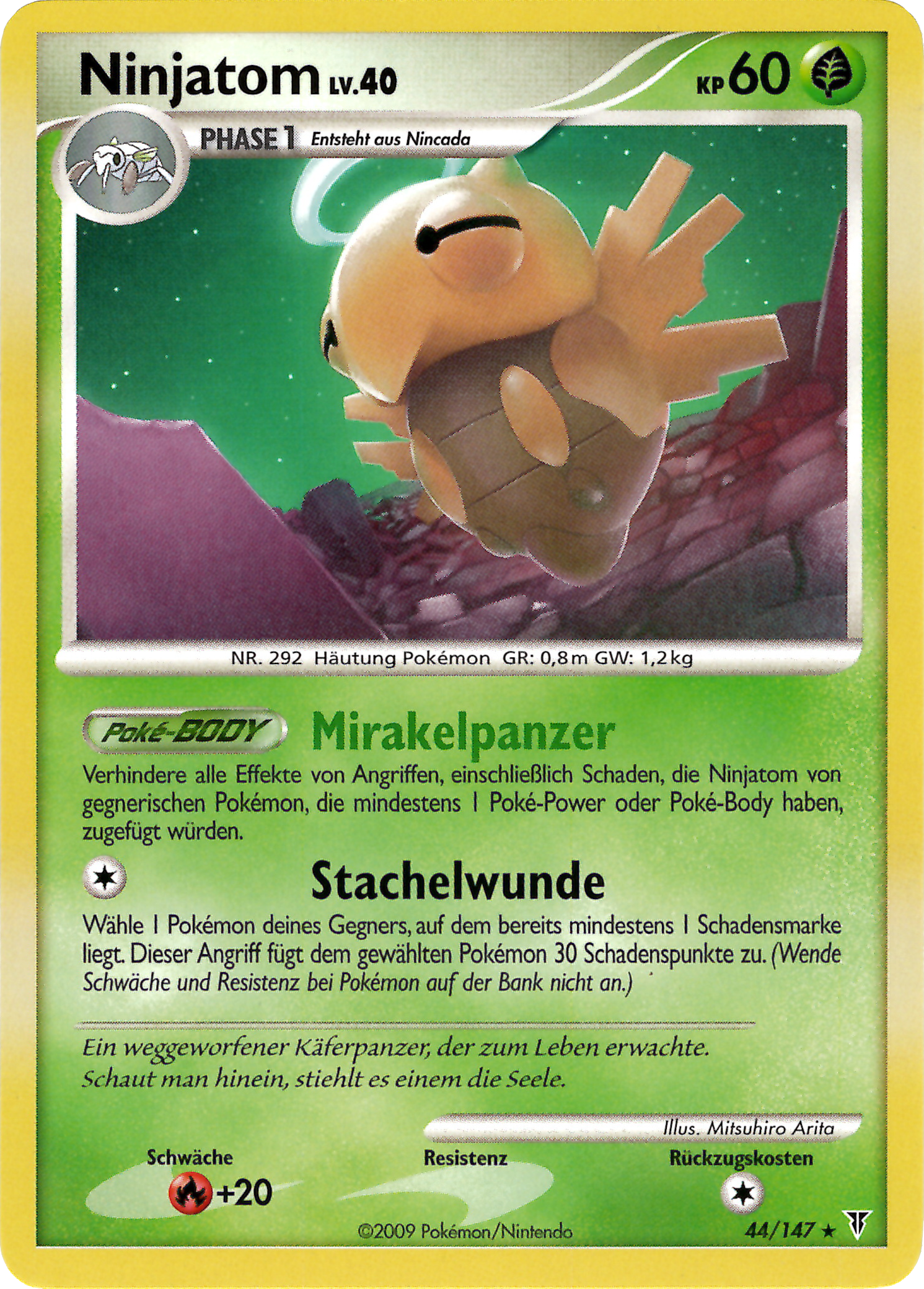 Ninjatom 44 — Supreme Victors (German Pokémon TCG card)