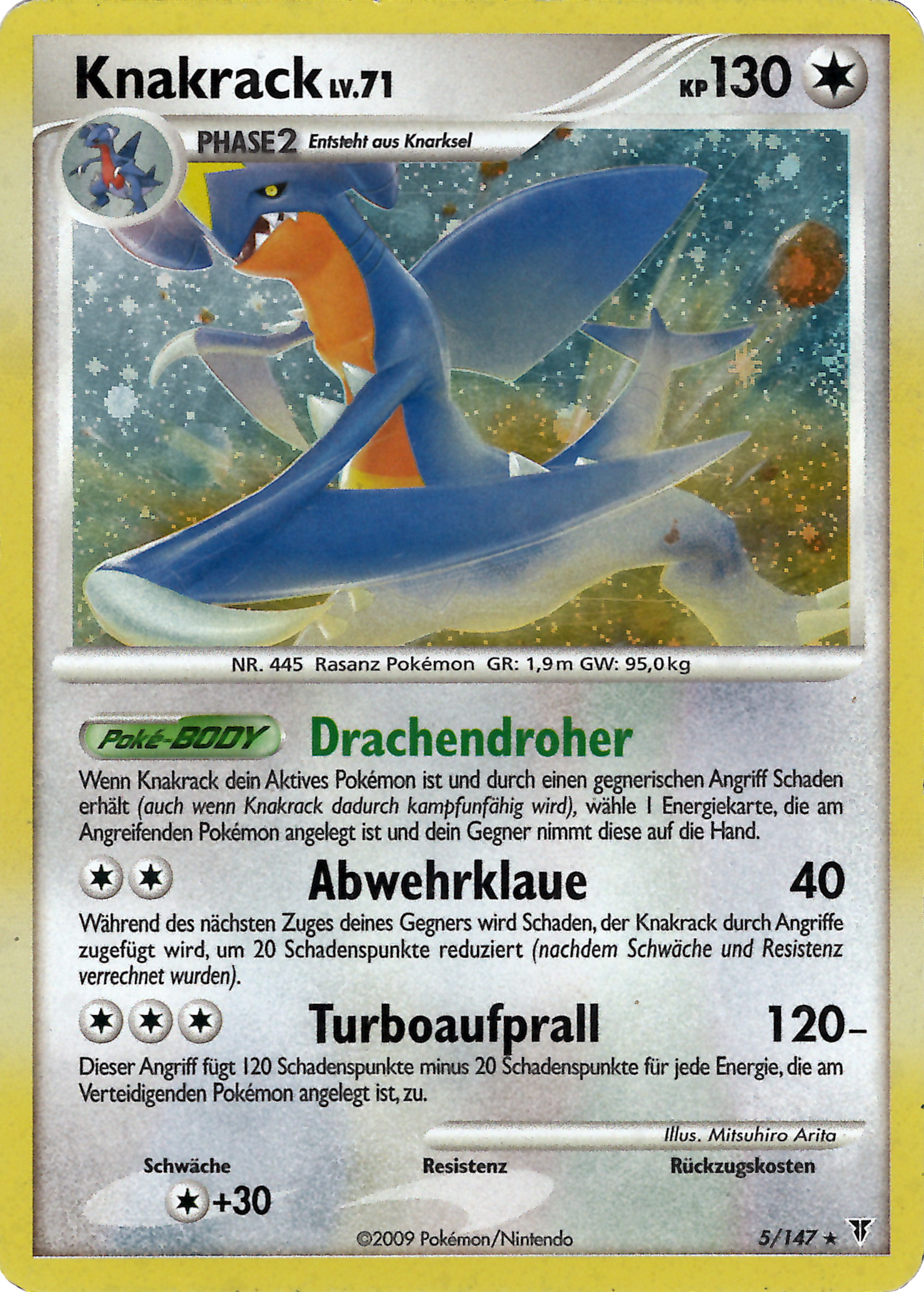 Knakrack 5 — Supreme Victors (German Pokémon TCG card)