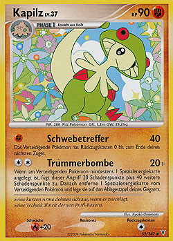 Kapilz 52 — Supreme Victors (German Pokémon TCG card)