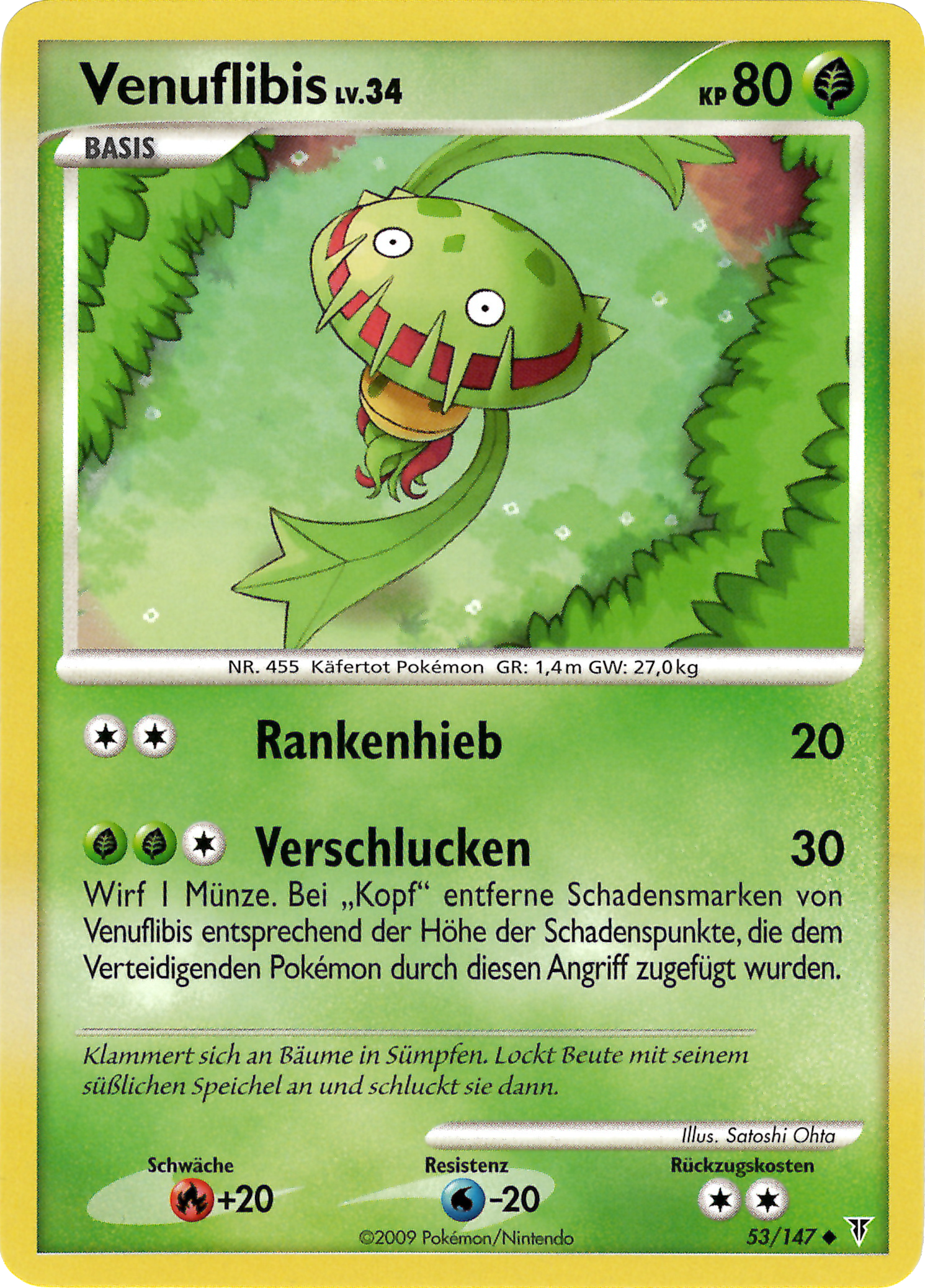 Venuflibis 53 — Supreme Victors (German Pokémon TCG card)