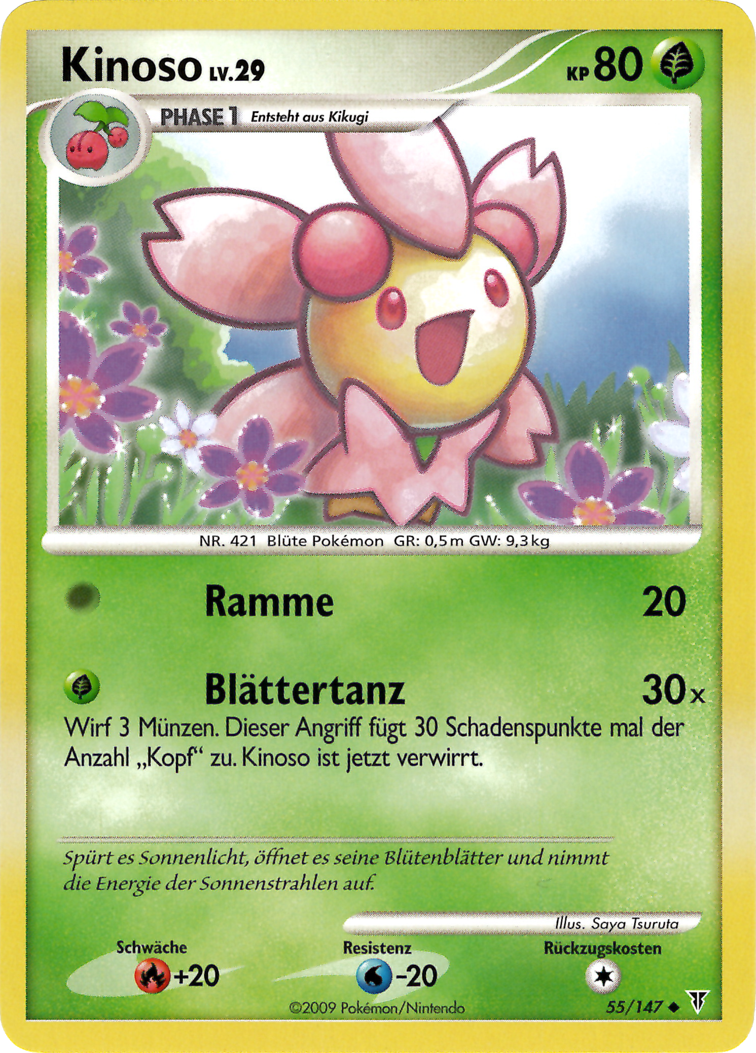 Kinoso 55 — Supreme Victors (German Pokémon TCG card)