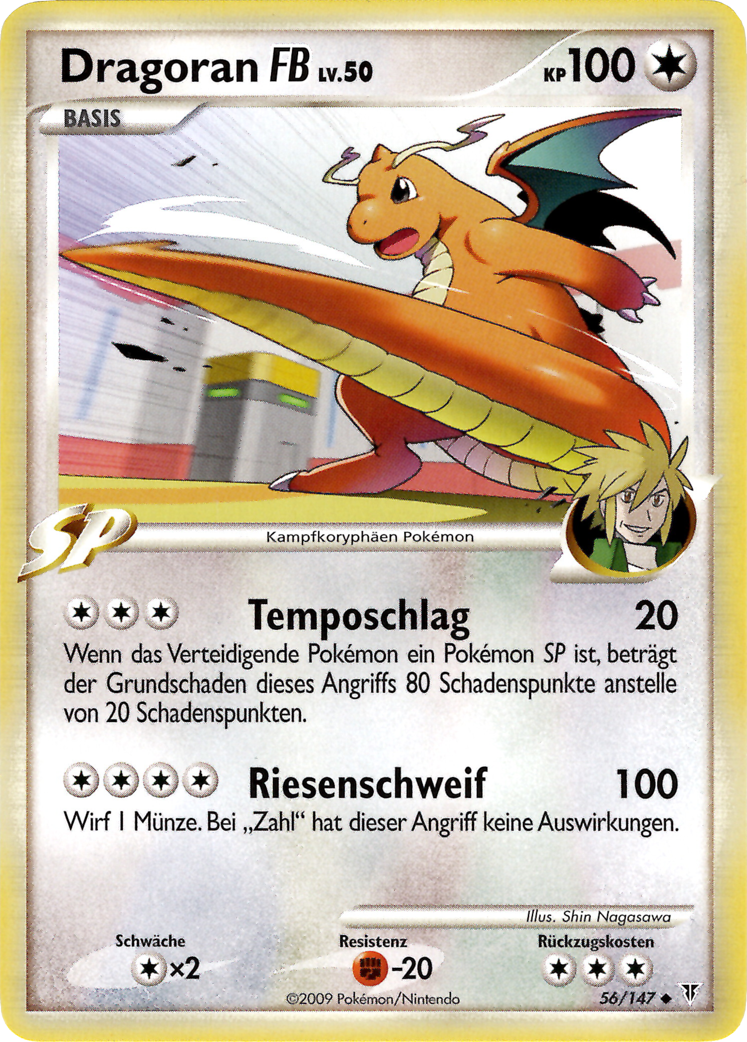 Dragoran FB 56 — Supreme Victors (German Pokémon TCG card)