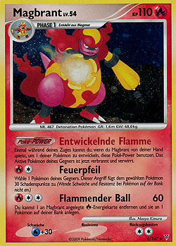 Magbrant 6 — Supreme Victors (German Pokémon TCG card)