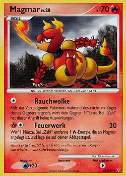 Magmar 65 — Supreme Victors (German Pokémon TCG card)