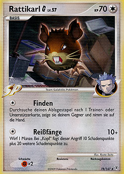 Rattikarl G 78 — Supreme Victors (German Pokémon TCG card)