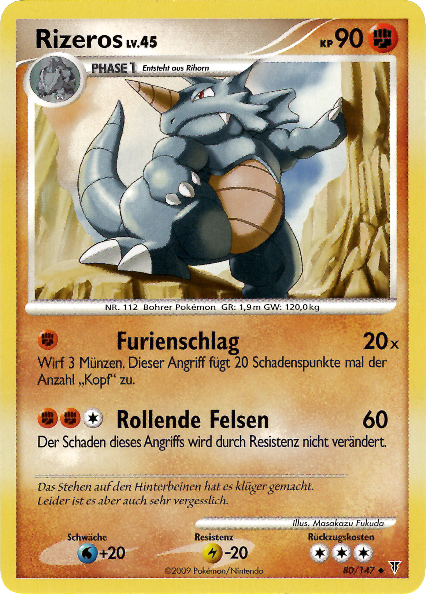 Rizeros 80 — Supreme Victors (German Pokémon TCG card)