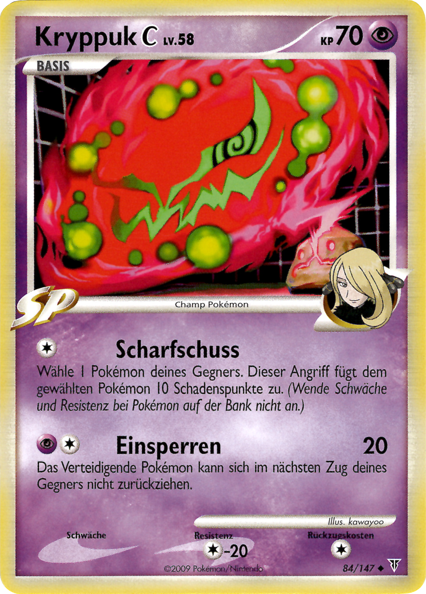 Kryppuk C 84 — Supreme Victors (German Pokémon TCG card)