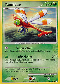 Yanma 88 — Supreme Victors (German Pokémon TCG card)