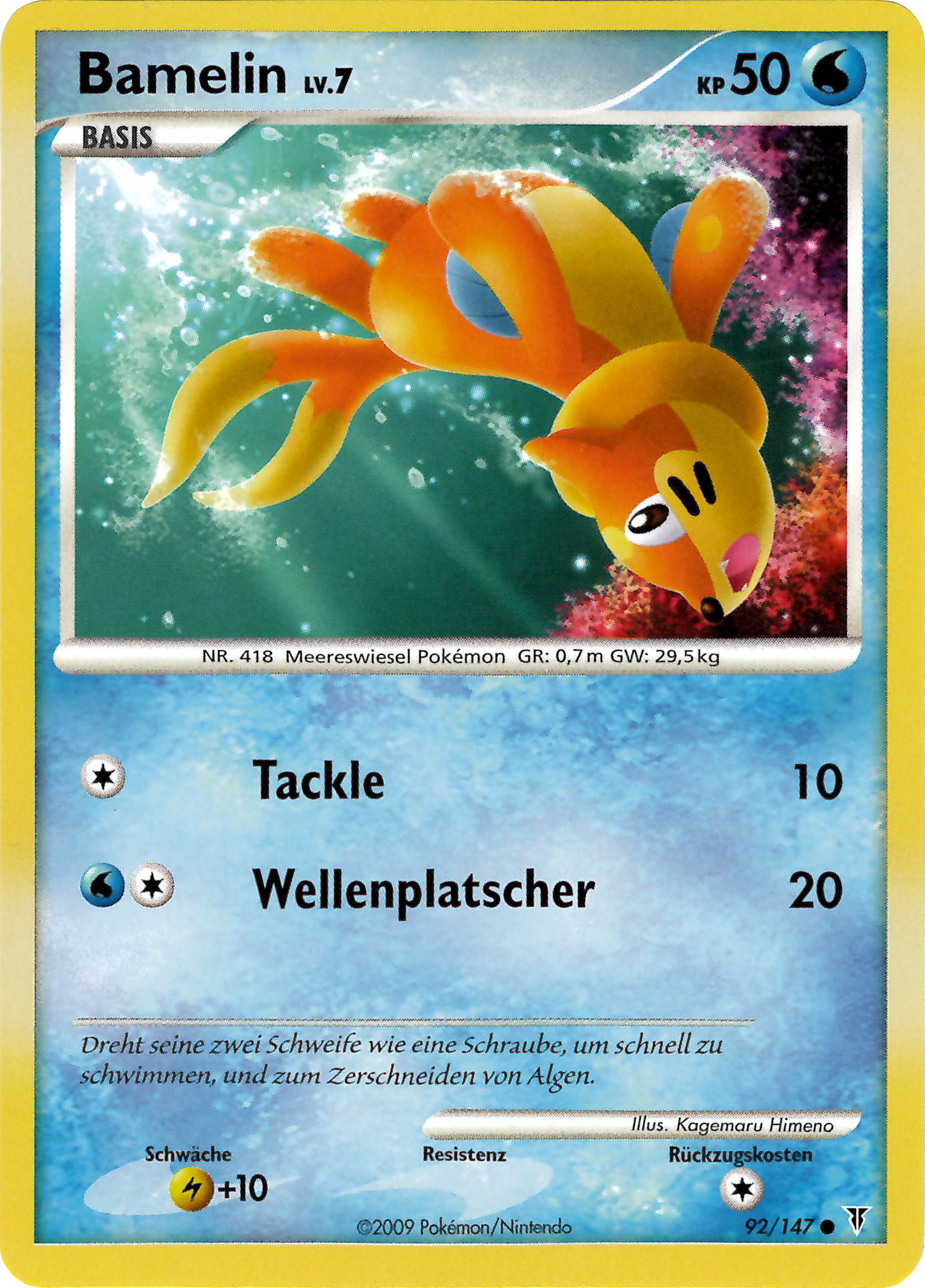 Bamelin 92 — Supreme Victors (German Pokémon TCG card)
